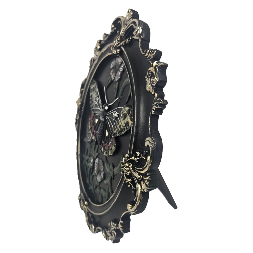 Unbranded Moth Wall Art Decor Adults Medium Black New Gothic Victorian Halloween - Picture 4 of 7